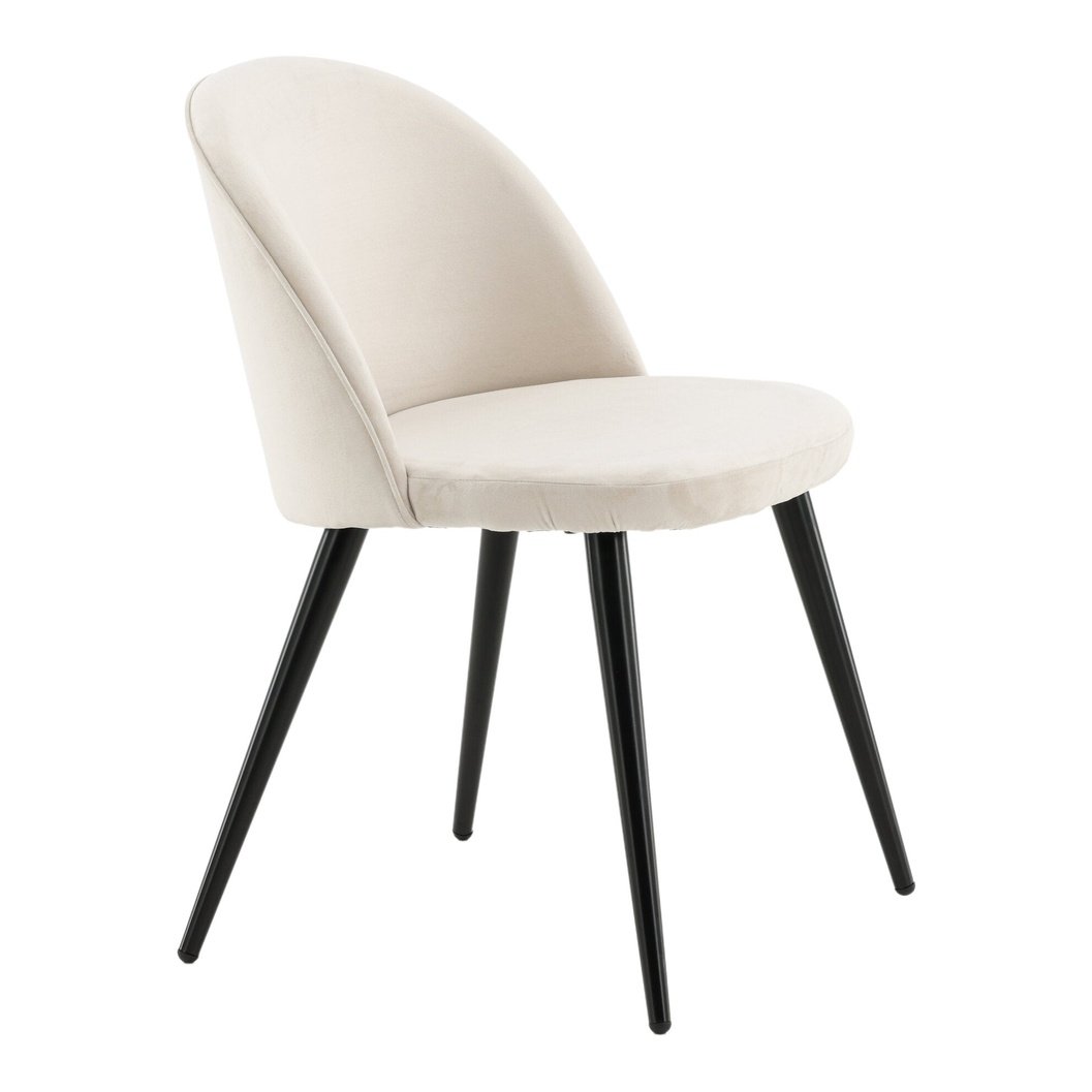 Velvet spisestol