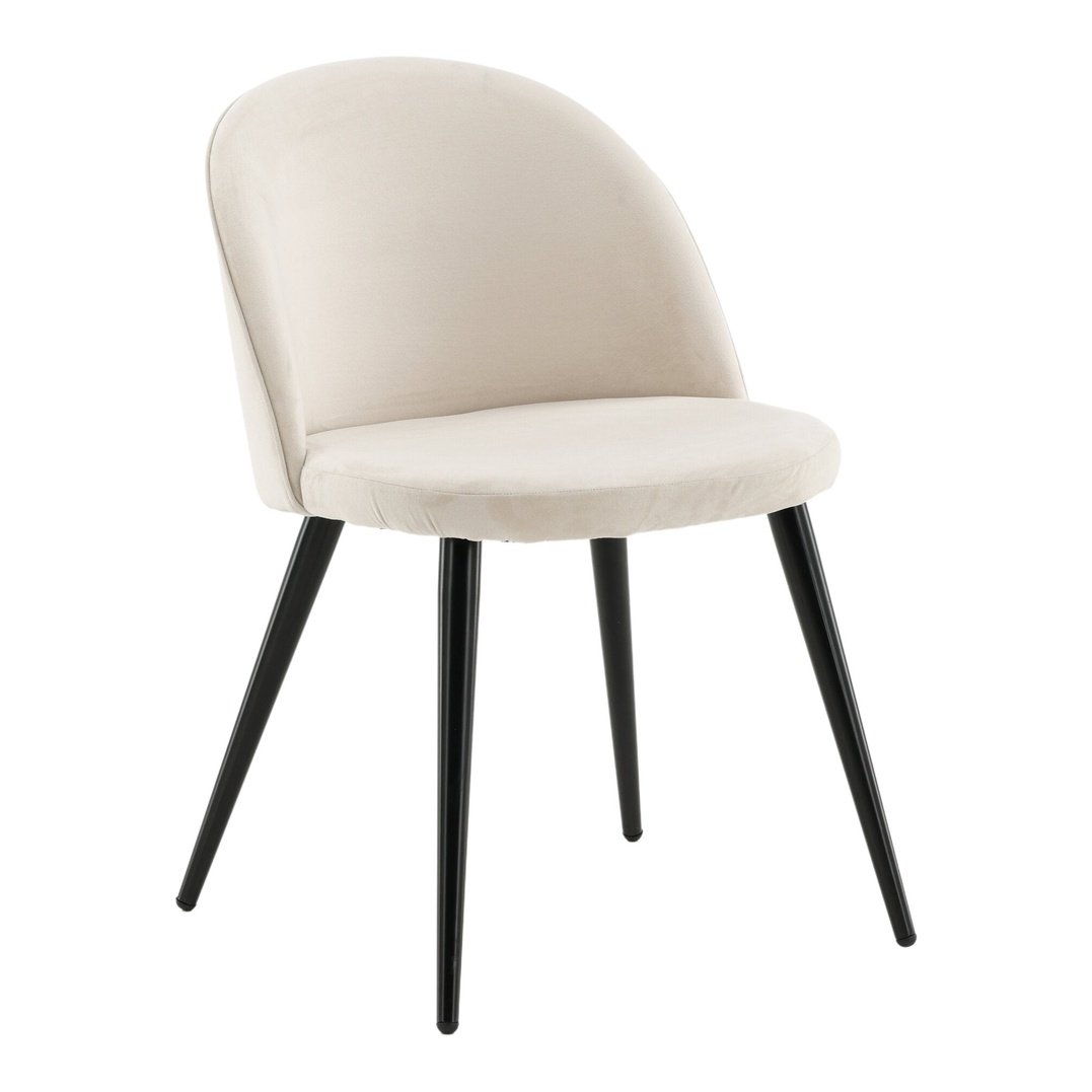 Velvet spisestol