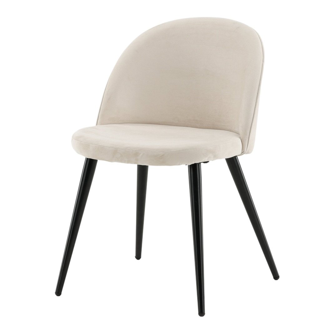 Velvet spisestol