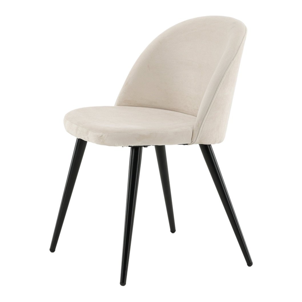 Velvet spisestol