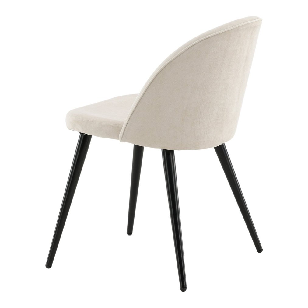 Velvet spisestol
