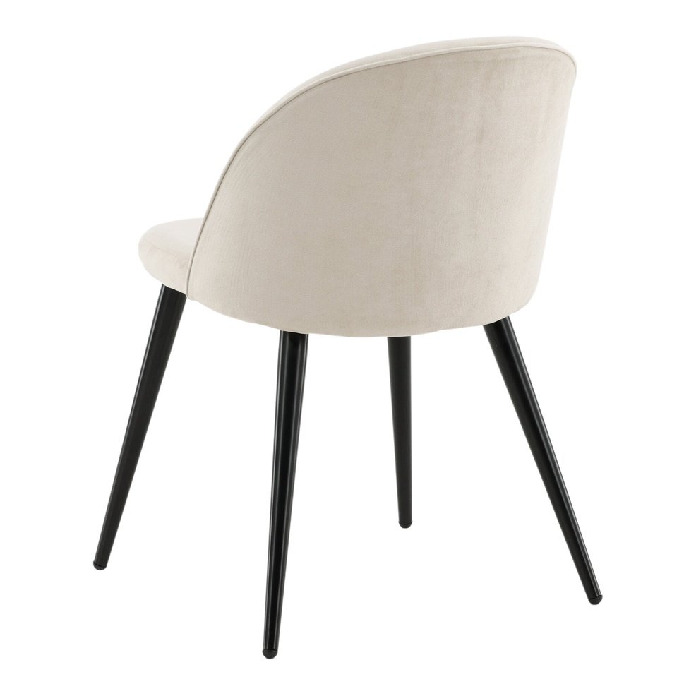 Velvet spisestol 1-pakk (Outletvare)