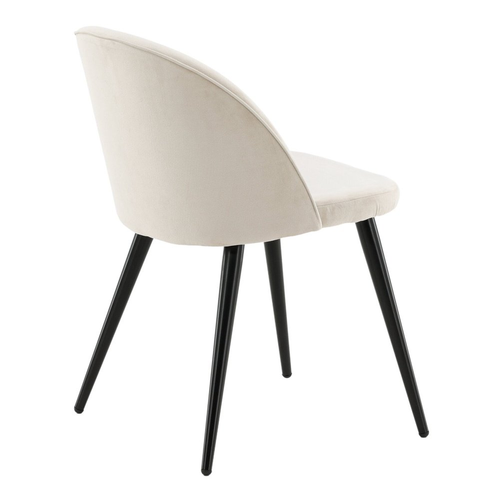 Velvet spisestol 1-pakk (Outletvare)