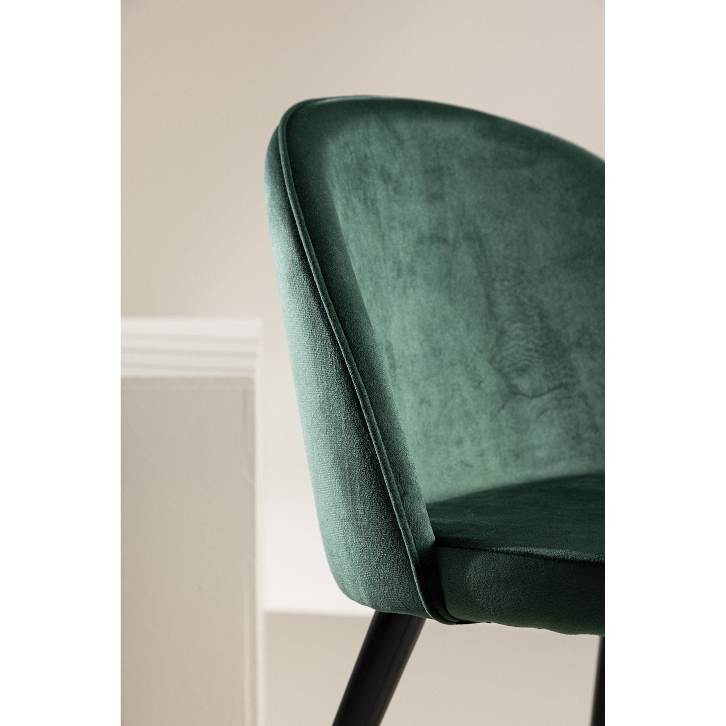 Velvet spisestol