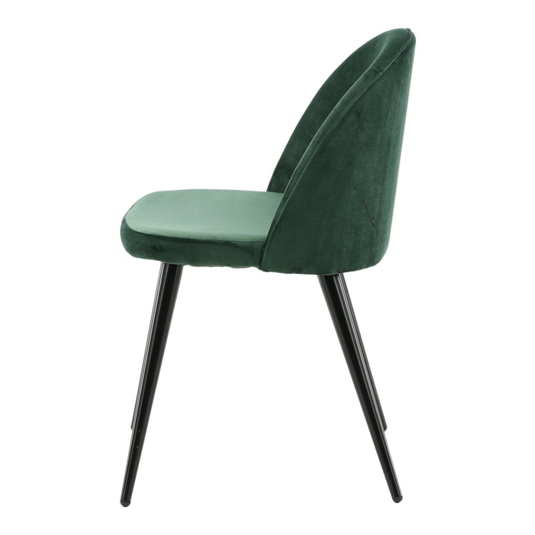 Velvet spisestol 1-pakk (Outletvare)