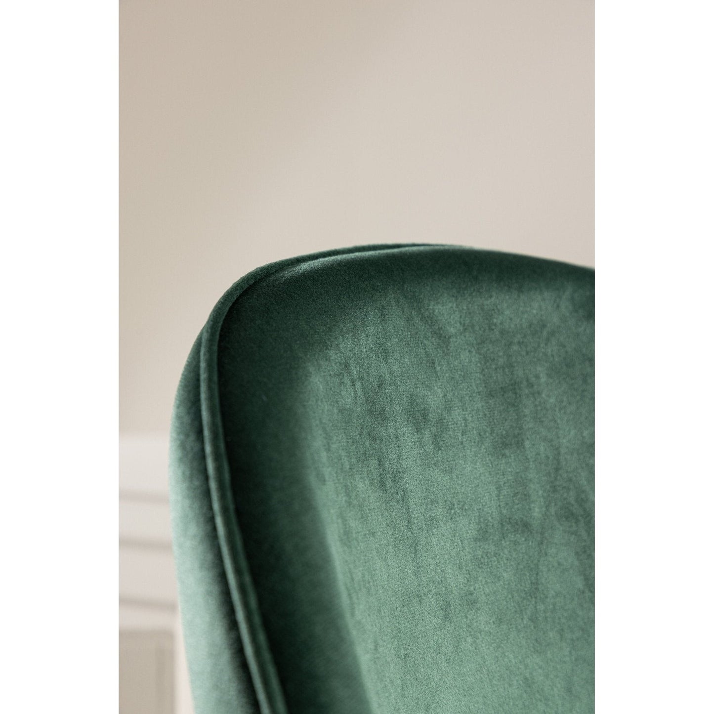 Velvet spisestol