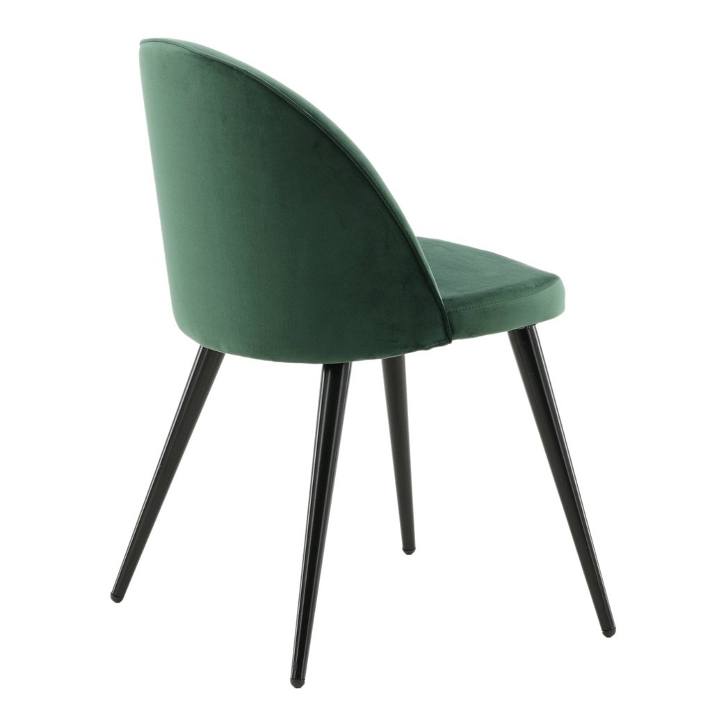 Velvet spisestol