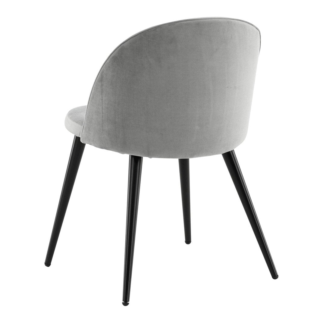 Velvet spisestol 1-pakk (Outletvare)