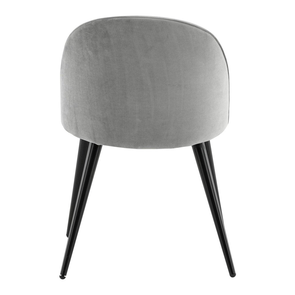 Velvet spisestol 1-pakk (Outletvare)