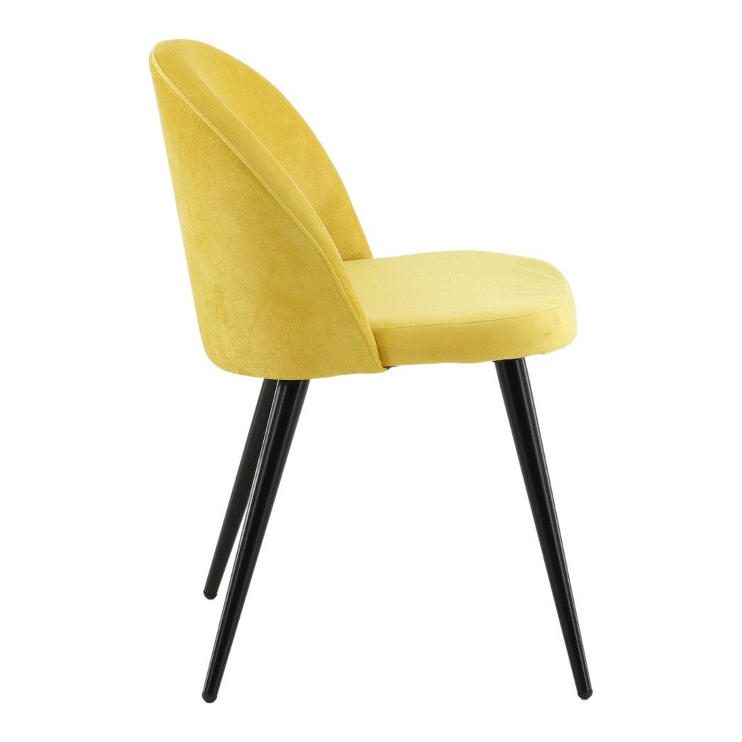 Velvet spisestol