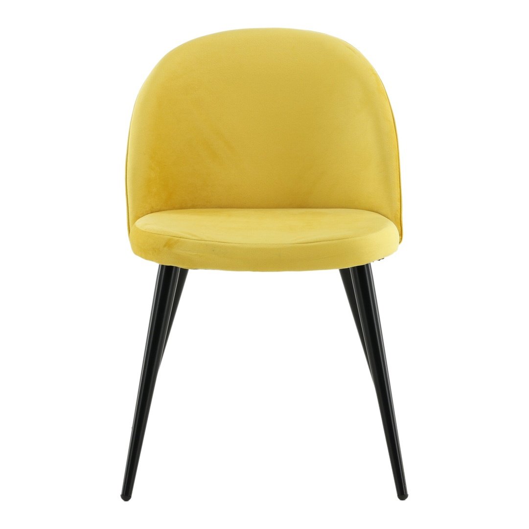 Velvet spisestol