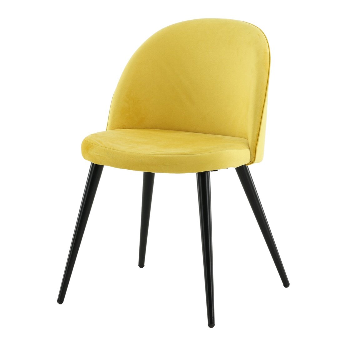 Velvet spisestol 1-pakk (Outletvare)
