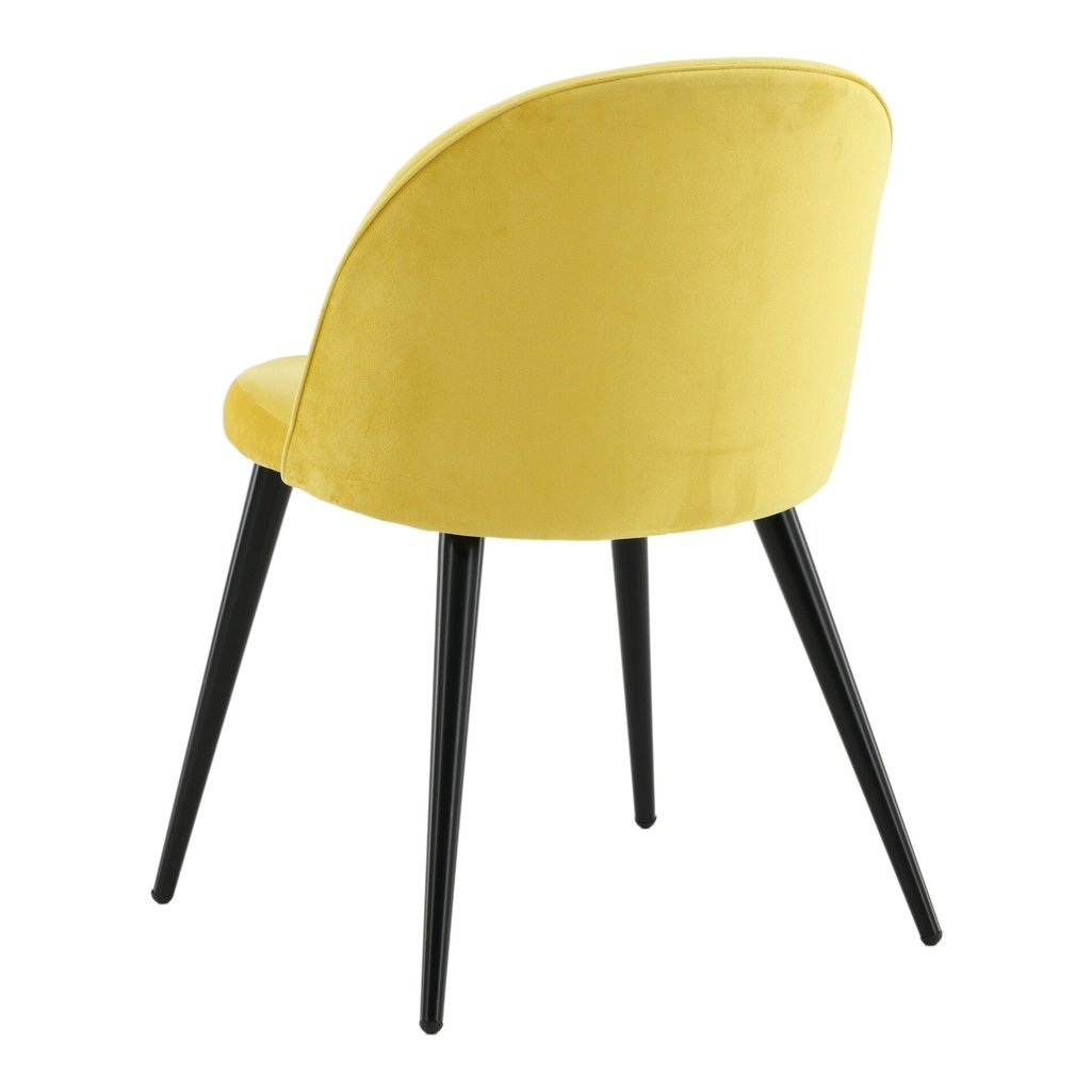 Velvet spisestol 1-pakk (Outletvare)