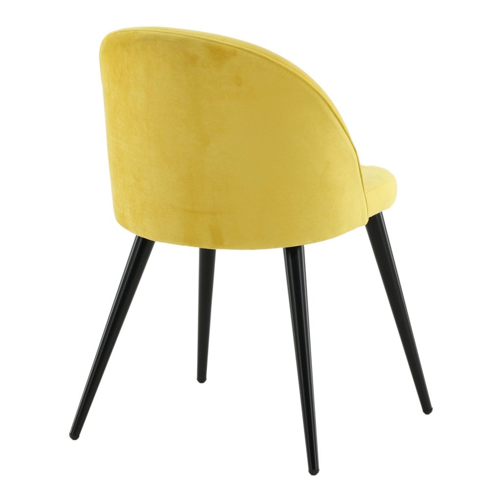 Velvet spisestol 1-pakk (Outletvare)