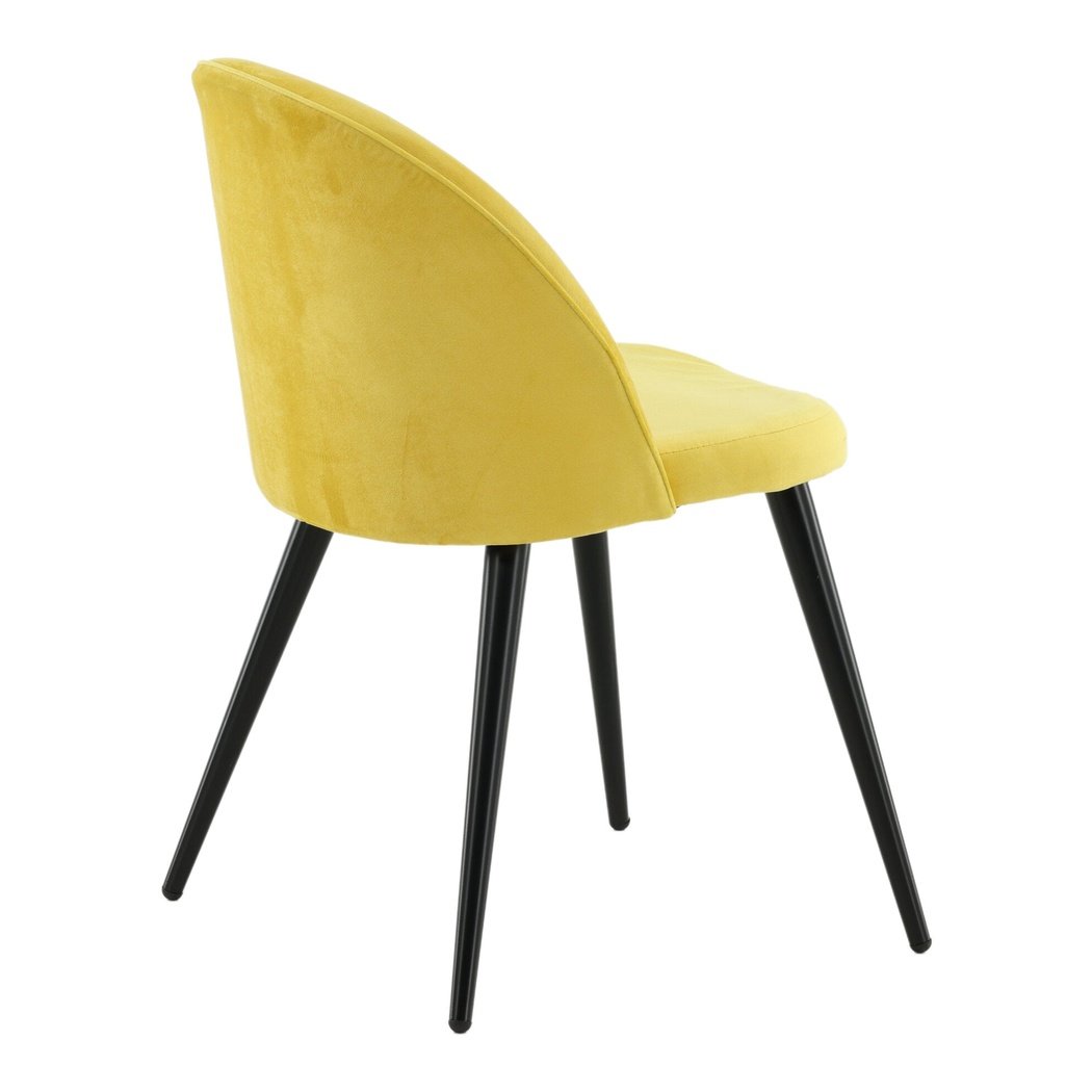 Velvet spisestol