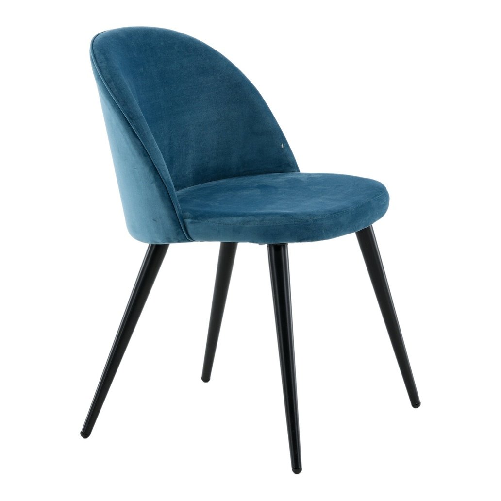 Velvet spisestol