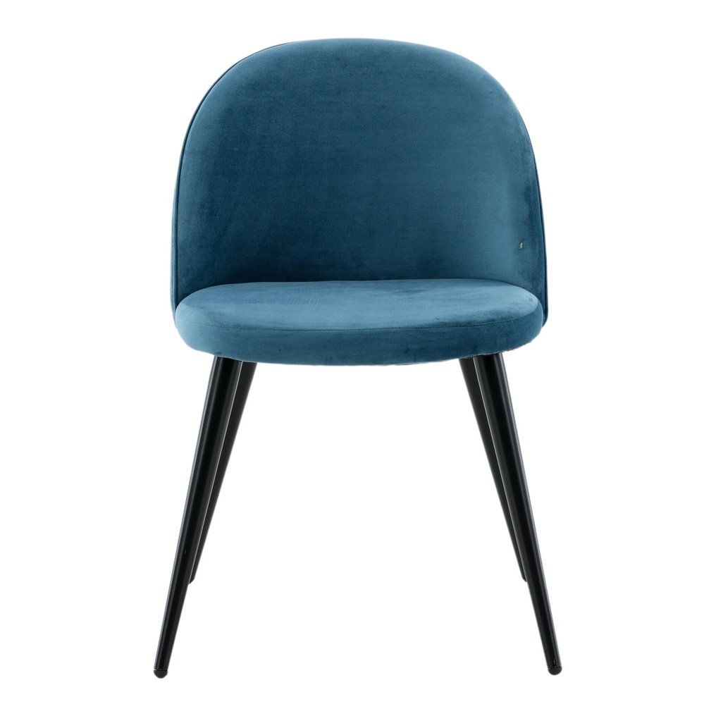 Velvet spisestol 1-pakk (Outletvare)