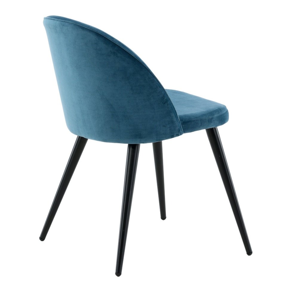 Velvet spisestol 1-pakk (Outletvare)