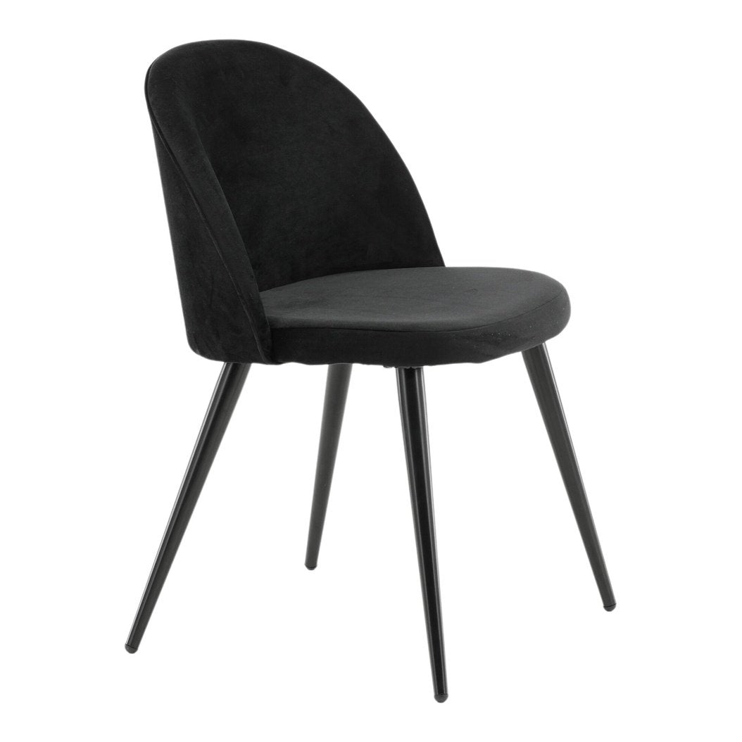 Velvet spisestol
