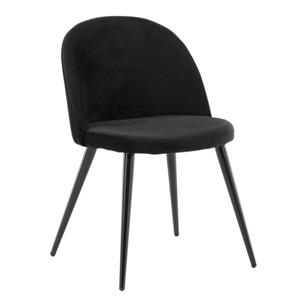 Velvet spisestol