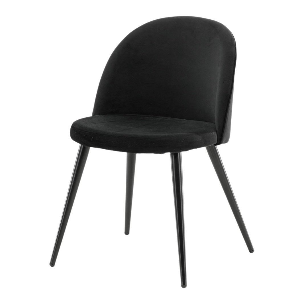 Velvet spisestol
