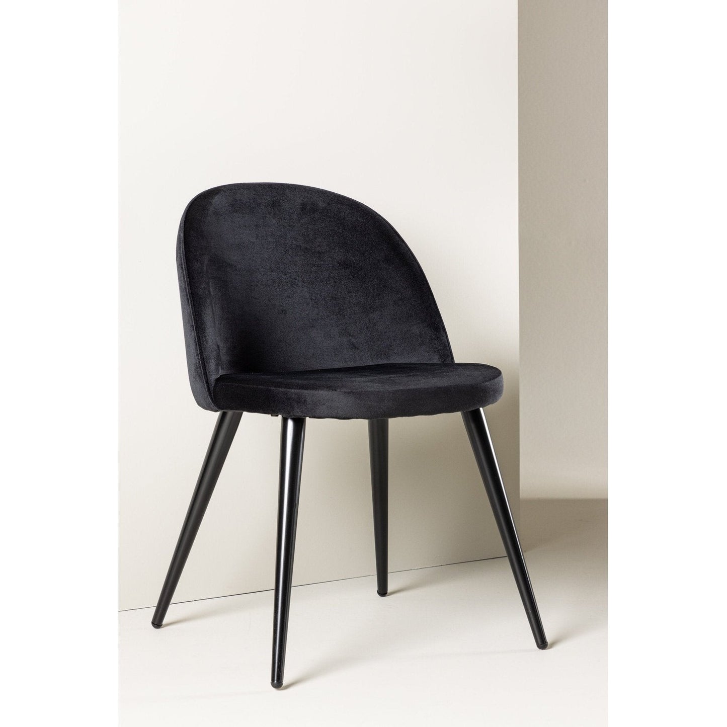 Velvet spisestol 1-pakk (Outletvare)