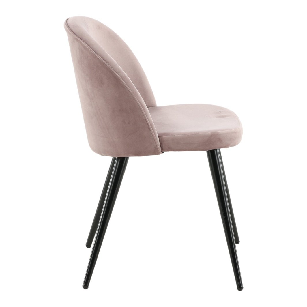 Velvet spisestol