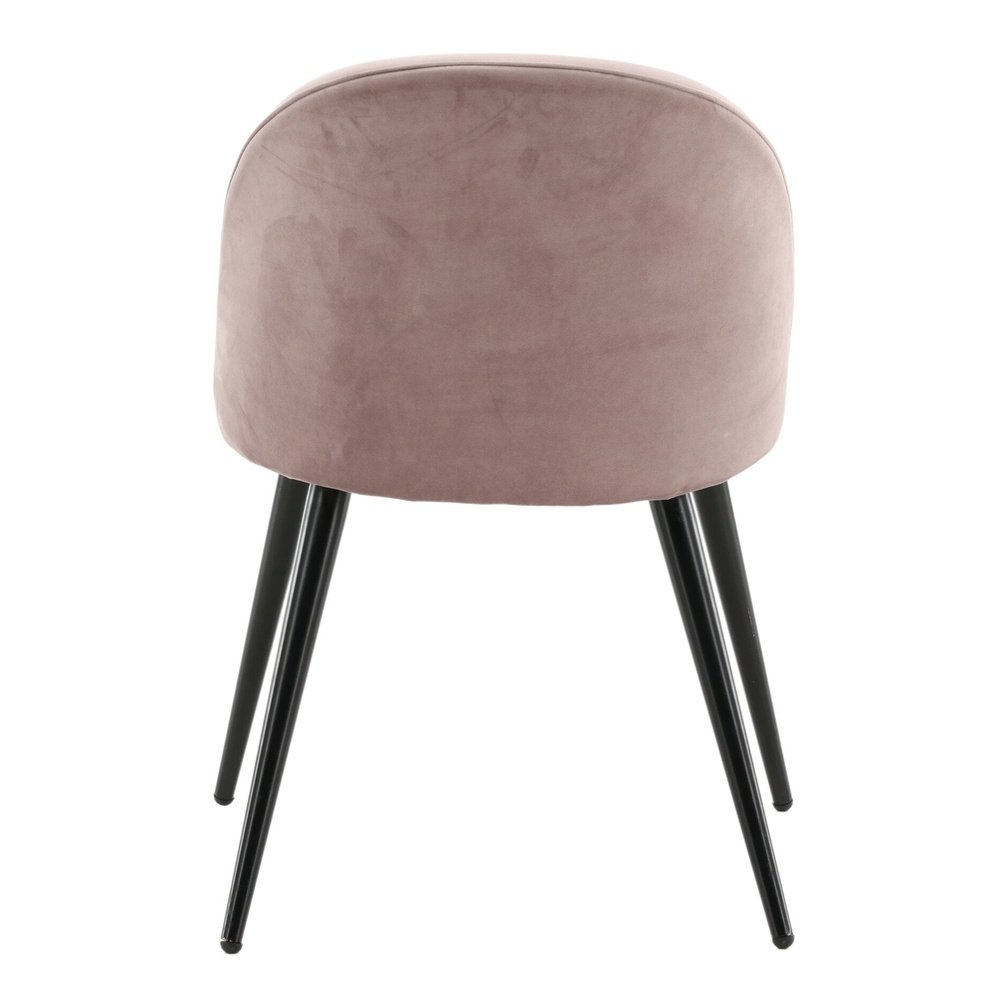 Velvet spisestol 1-pakk (Outletvare)