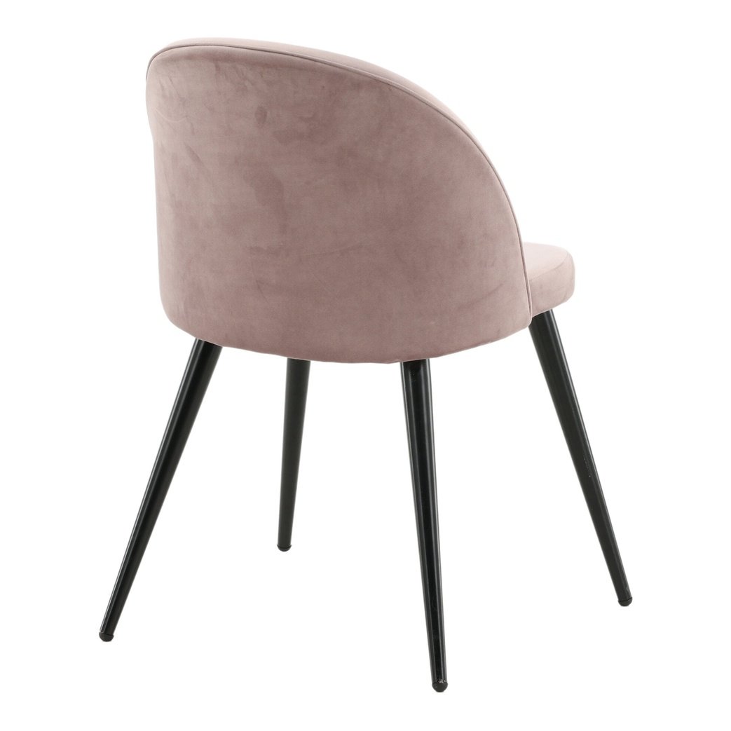 Velvet spisestol 1-pakk (Outletvare)