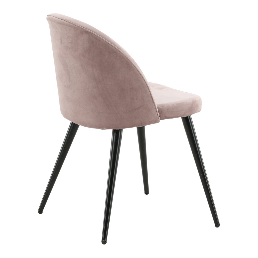 Velvet spisestol 1-pakk (Outletvare)