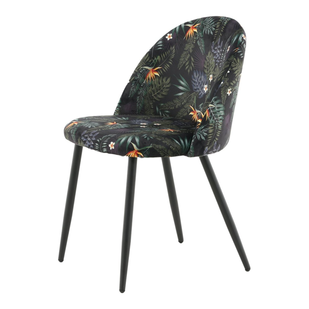 Velvet spisestol 1-pakk (Outletvare)
