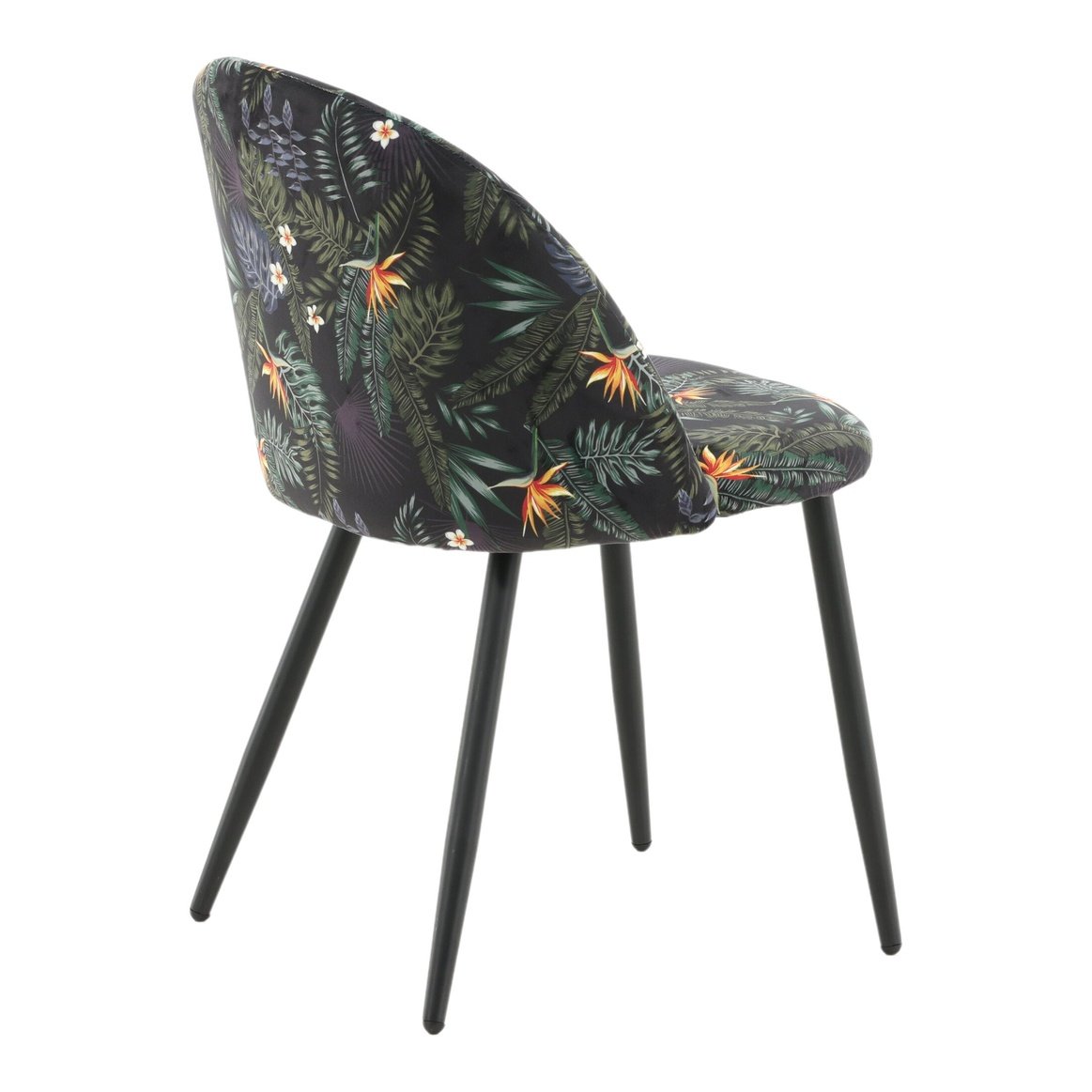 Velvet spisestol