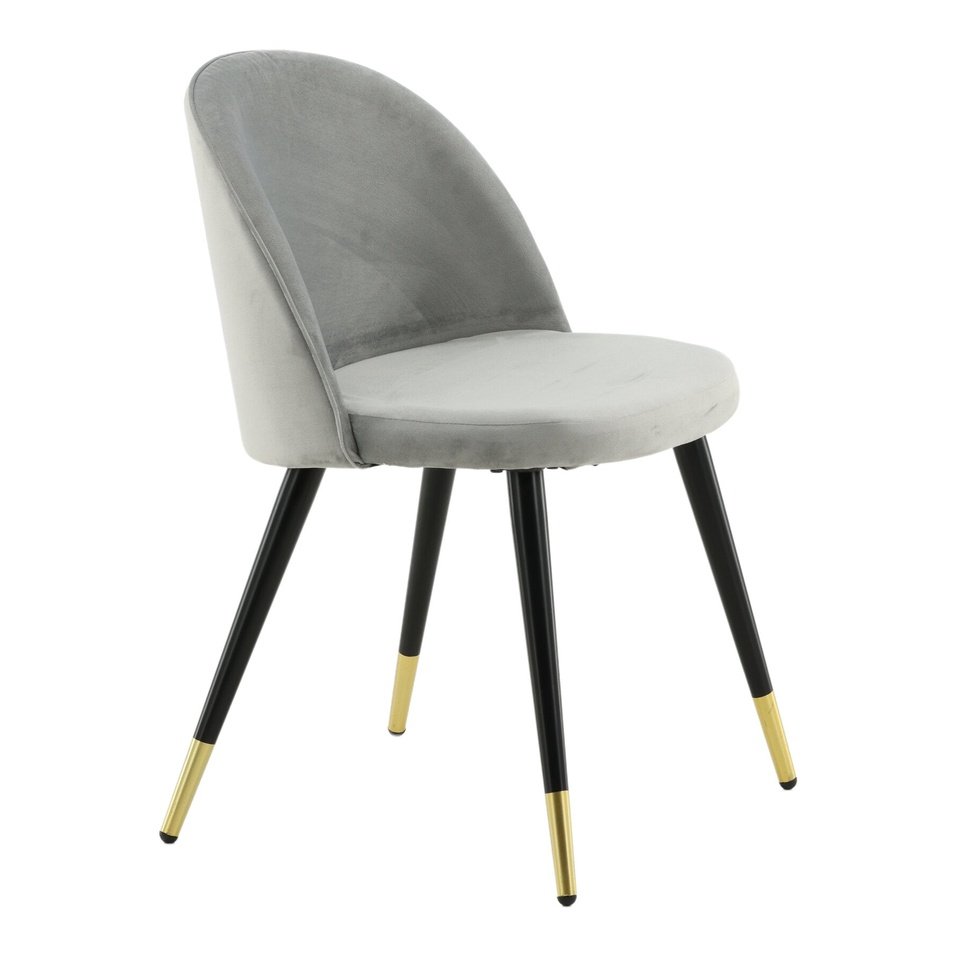 Velvet spisestol