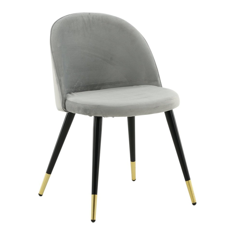 Velvet spisestol 1-pakk (Outletvare)