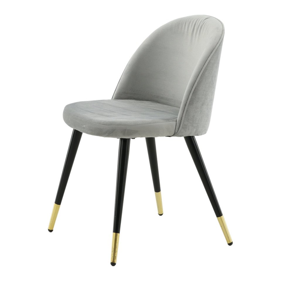 Velvet spisestol