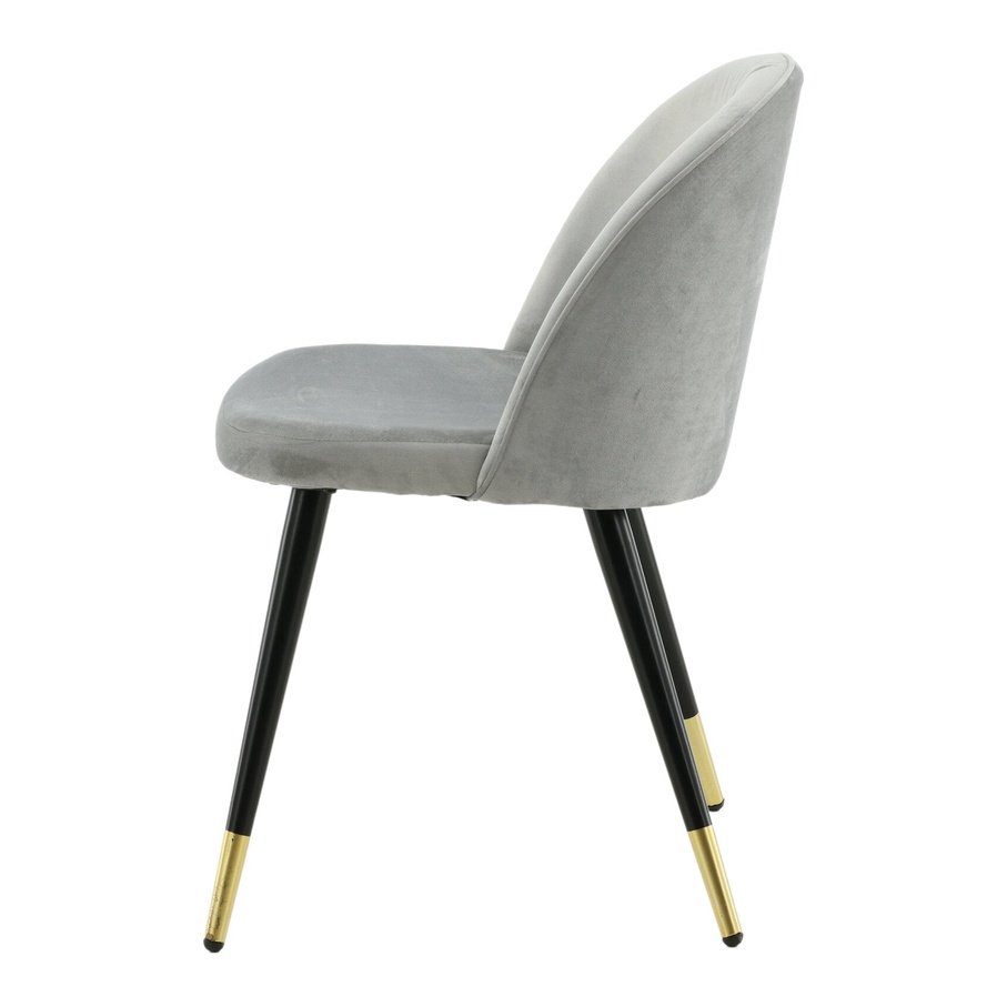 Velvet spisestol 1-pakk (Outletvare)