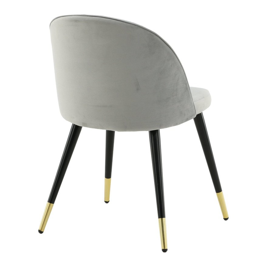 Velvet spisestol