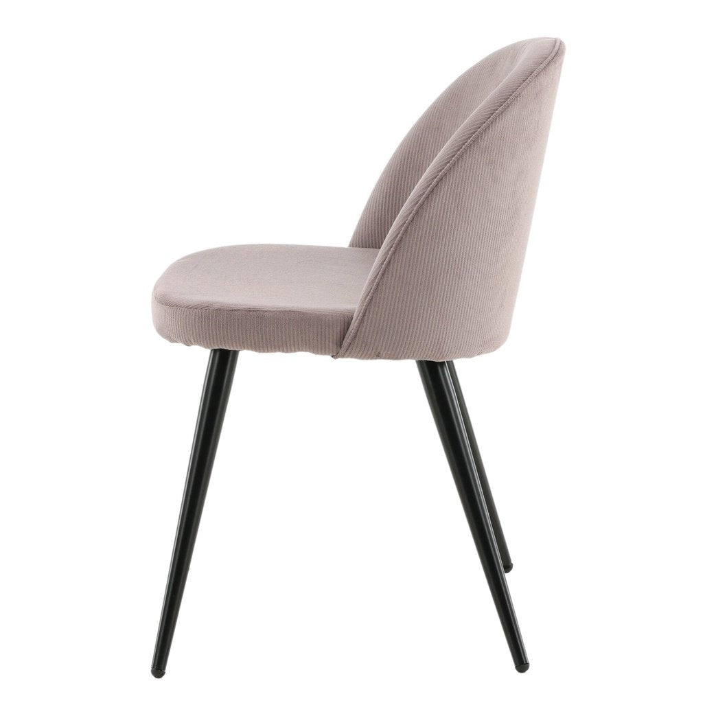 Velvet spisestol 1-pakk (Outletvare)