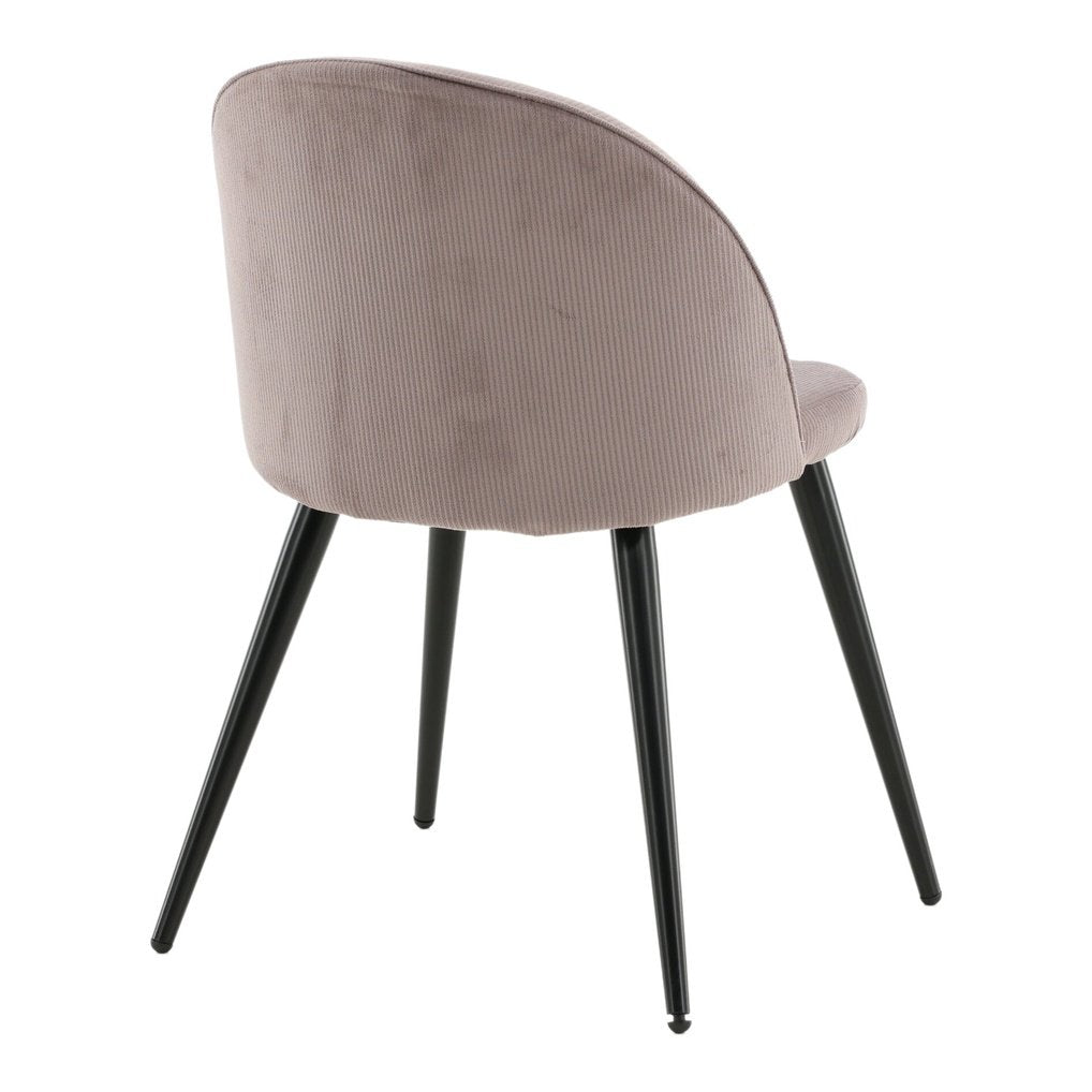 Velvet spisestol 1-pakk (Outletvare)