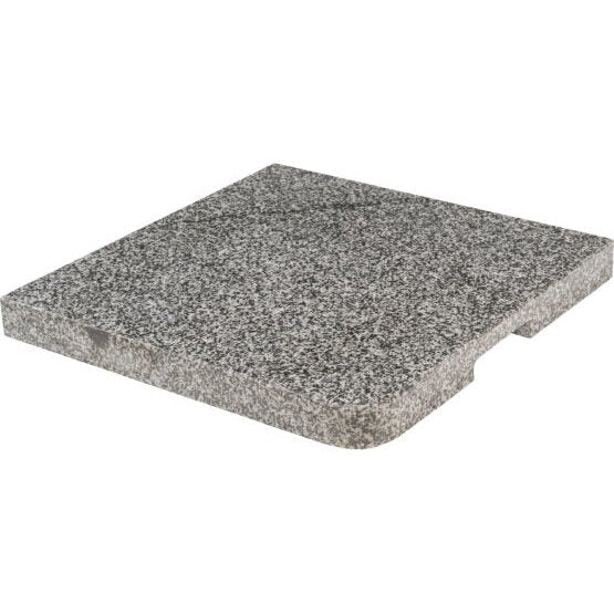 Parasollfot 25 kg – mørk granitt