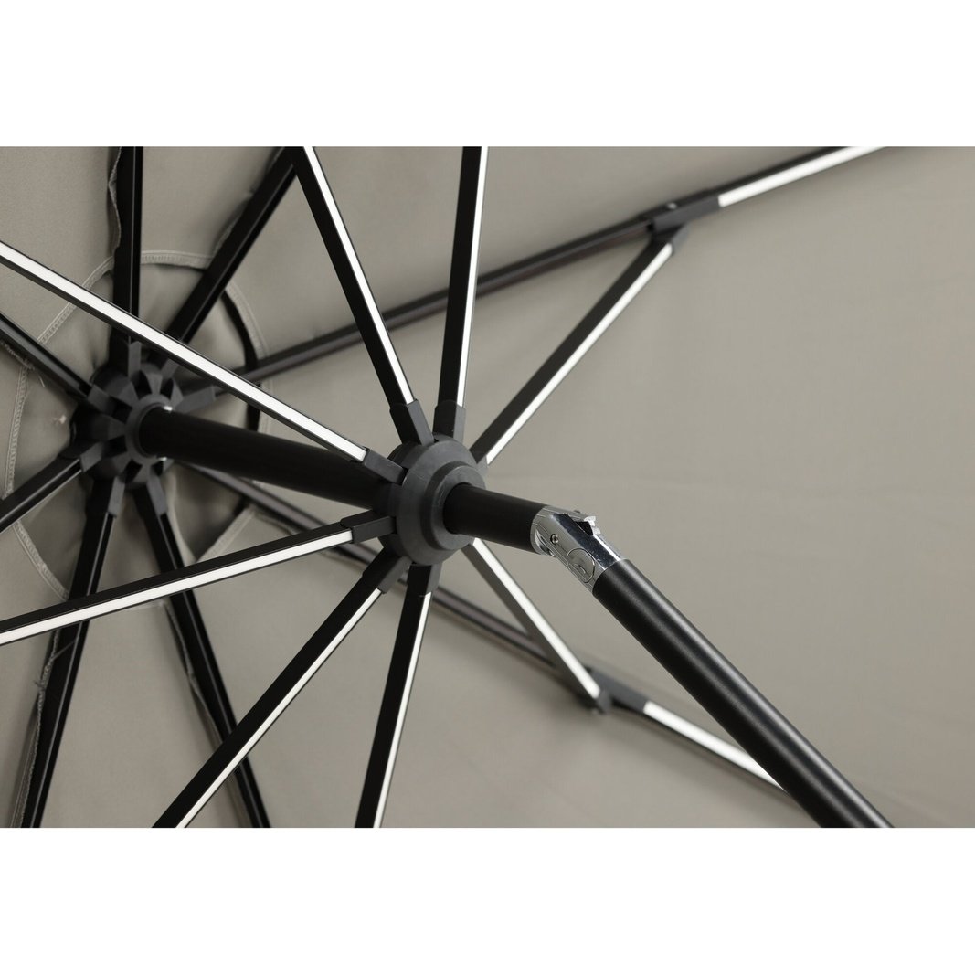 Sabal Parasoll med LED 270