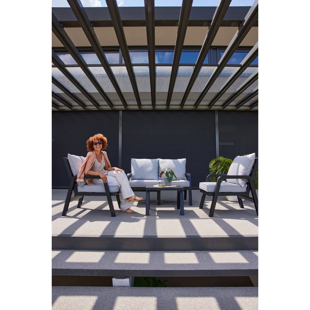 IBIZA 2-Seater Lounge Set with 1 table - -Nordstrand Møbler og Interiør -Nordstrand Møbler og Interiør