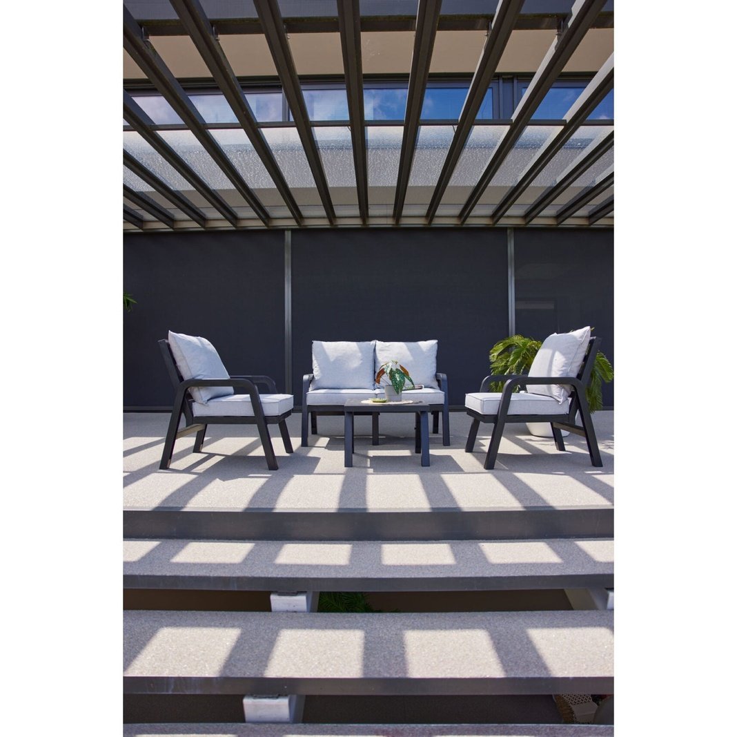 IBIZA 2-Seater Lounge Set with 1 table - -Nordstrand Møbler og Interiør -Nordstrand Møbler og Interiør
