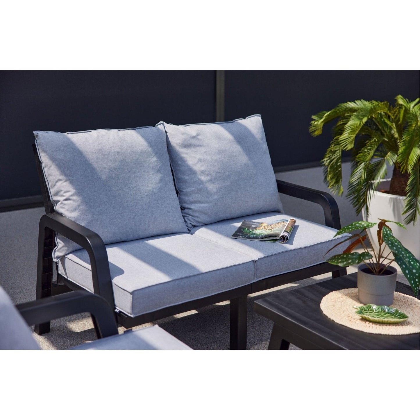 IBIZA 2-Seater Lounge Set with 1 table - -Nordstrand Møbler og Interiør -Nordstrand Møbler og Interiør