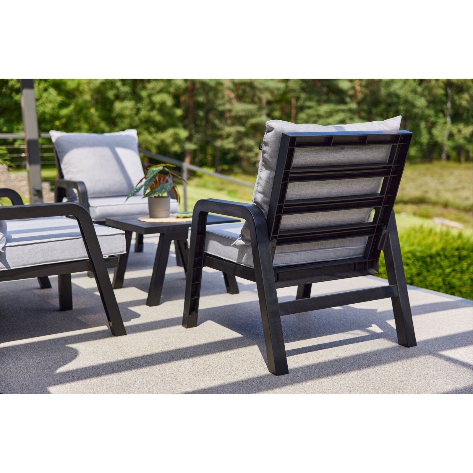 IBIZA 2-Seater Lounge Set with 1 table - -Nordstrand Møbler og Interiør -Nordstrand Møbler og Interiør
