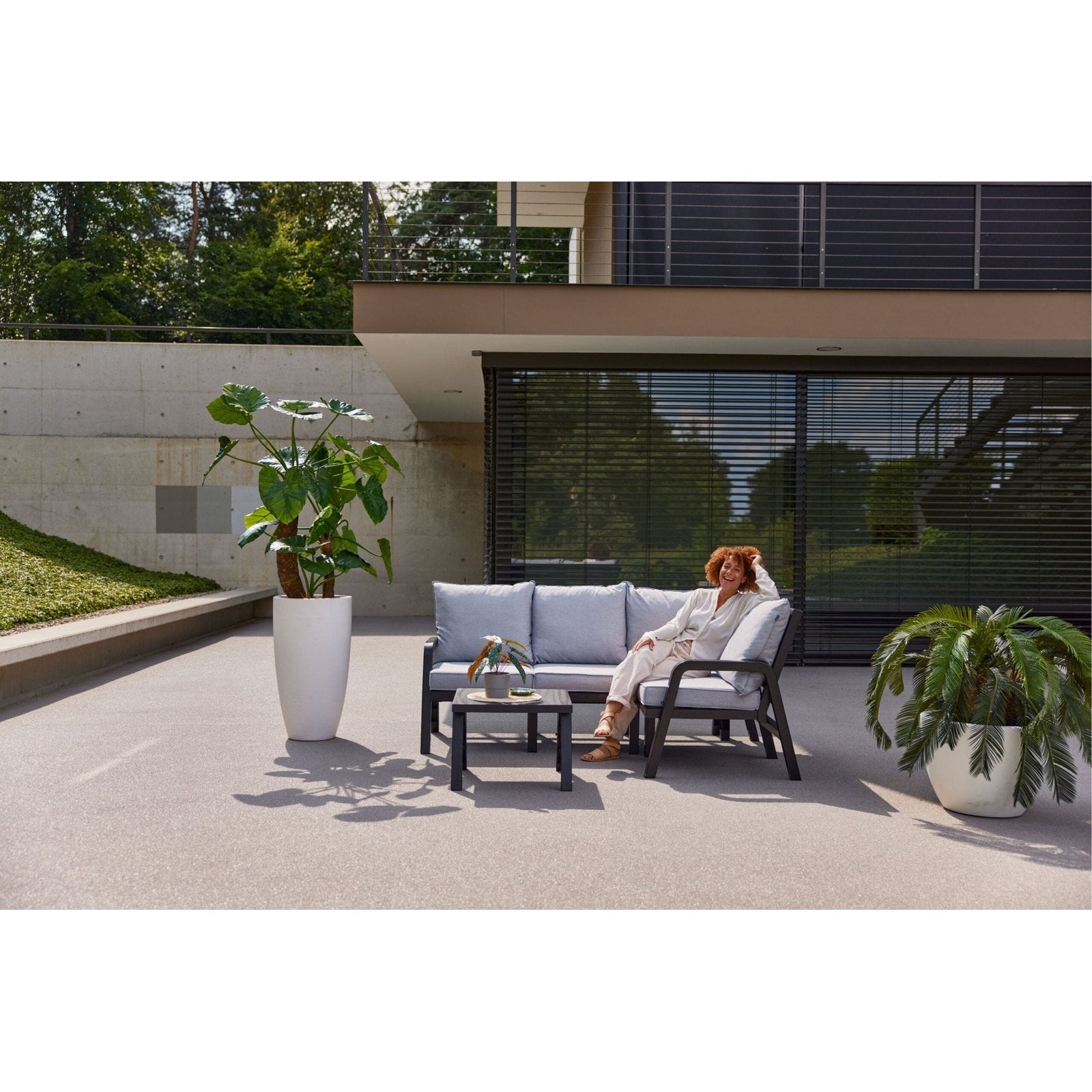 IBIZA Corner Set S with 1 table - -Nordstrand Møbler og Interiør -Nordstrand Møbler og Interiør