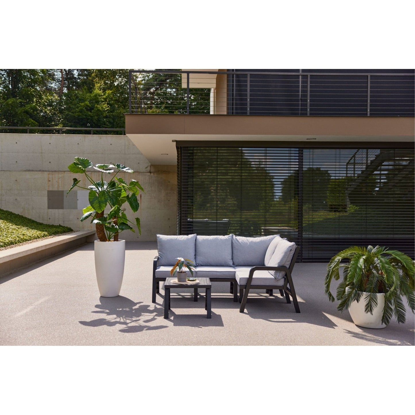 IBIZA Corner Set S with 1 table - -Nordstrand Møbler og Interiør -Nordstrand Møbler og Interiør