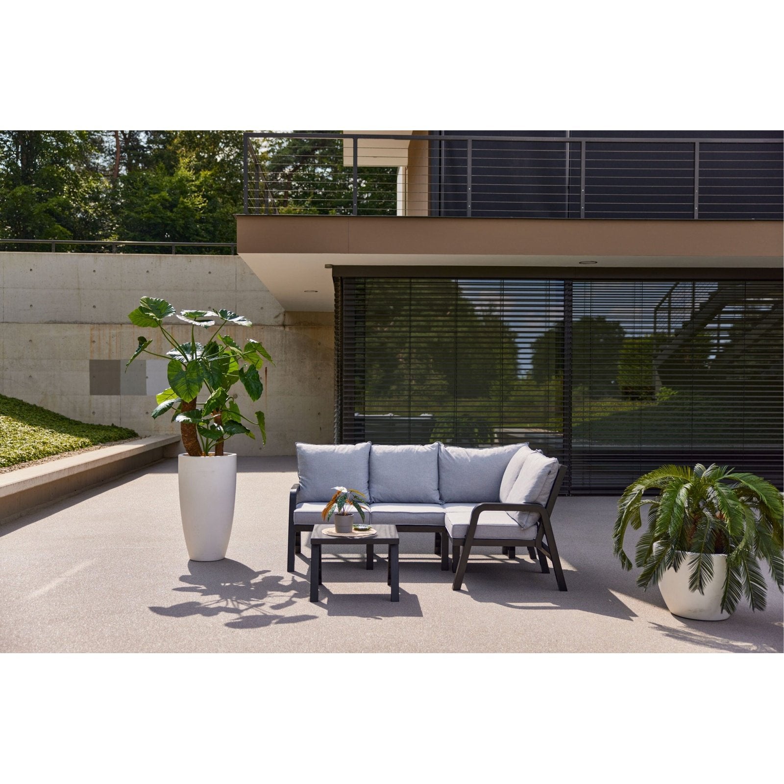 IBIZA Corner Set S with 1 table - -Nordstrand Møbler og Interiør -Nordstrand Møbler og Interiør