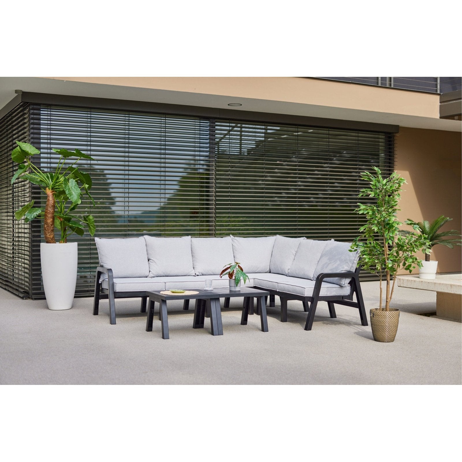 IBIZA Corner Set M with 1 table - -Nordstrand Møbler og Interiør -Nordstrand Møbler og Interiør