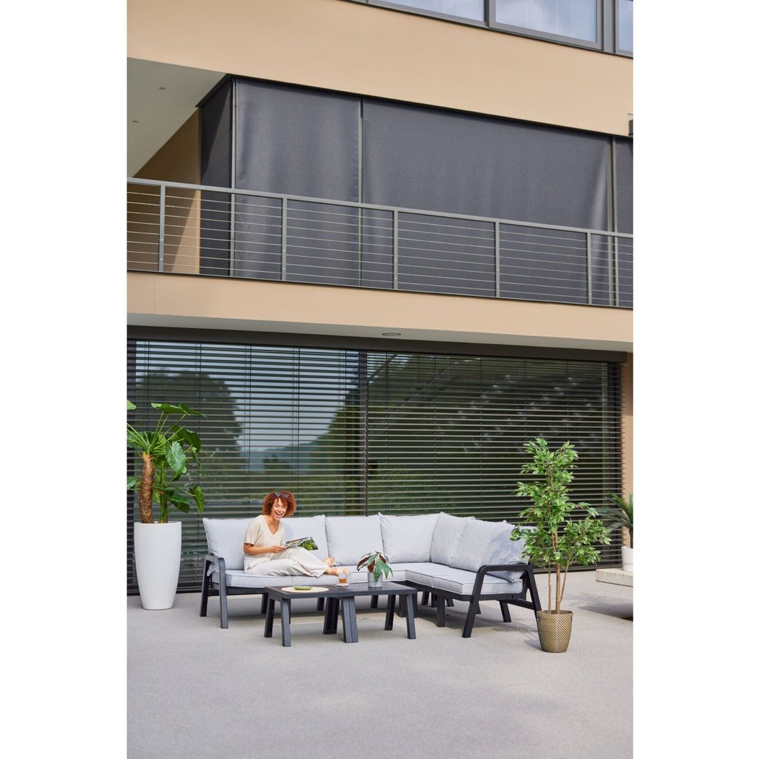 IBIZA Corner Set M with 1 table - -Nordstrand Møbler og Interiør -Nordstrand Møbler og Interiør